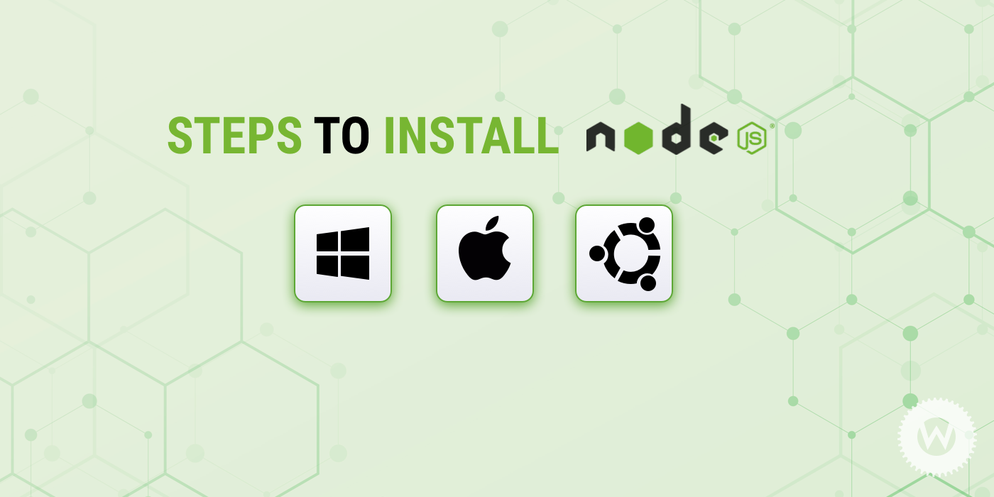 installing node on windows